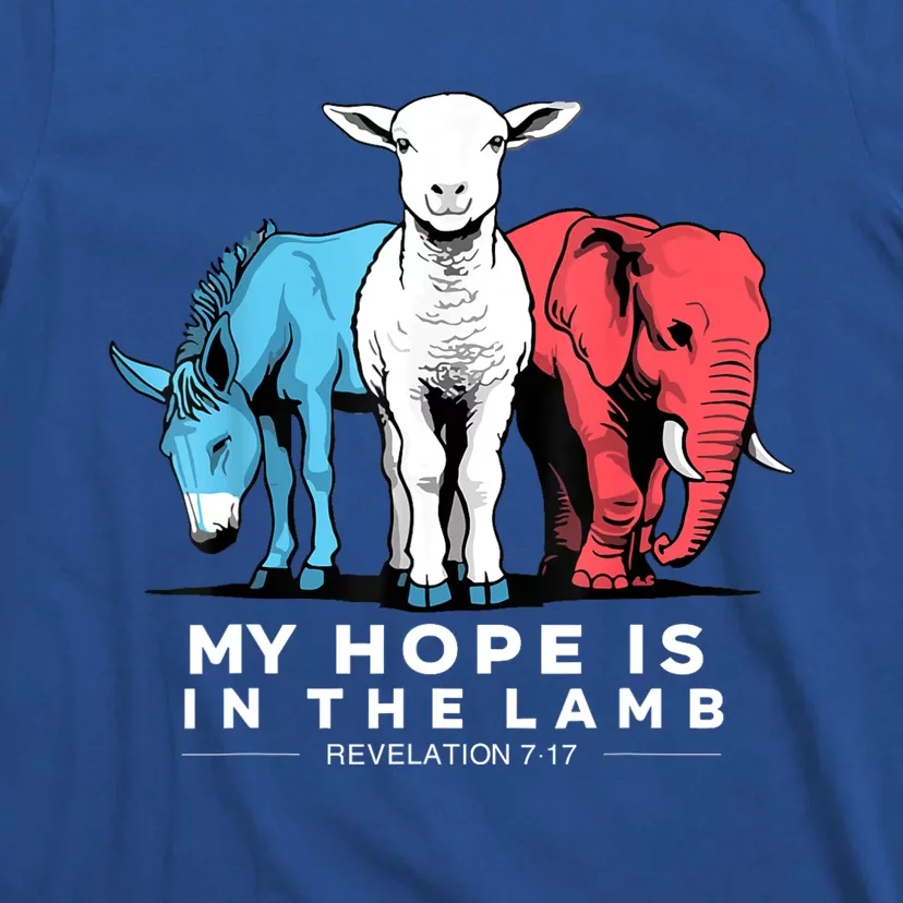 My Hope Is In The Lamb Christian God Jesus T-Shirt