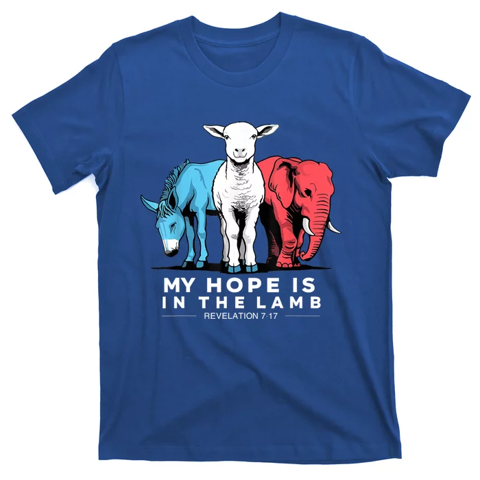 My Hope Is In The Lamb Christian God Jesus T-Shirt