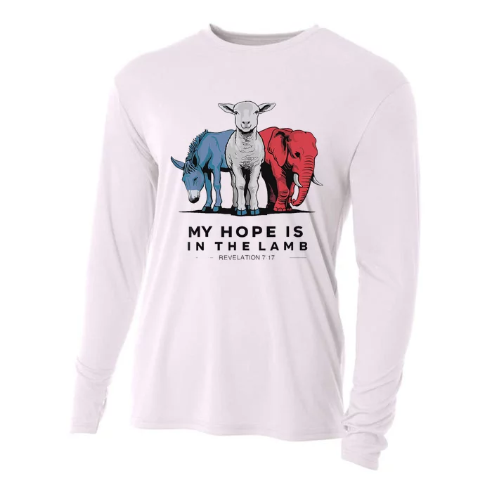 My Hope Is In The Lamb Cooling Performance Long Sleeve Crew