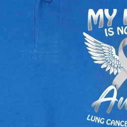 My Hero Is Now My Angel Lung Cancer Carcinoma Tumor Cute Gift Softstyle Adult Sport Polo