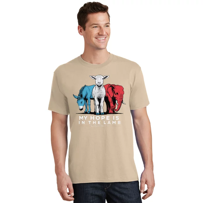 My Hope Is In The Lamb Christian God Jesus T-Shirt