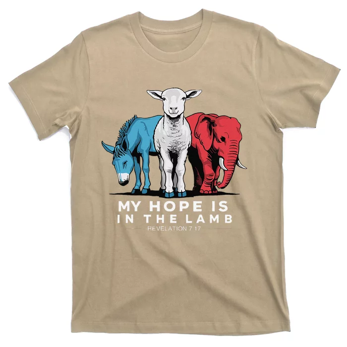 My Hope Is In The Lamb Christian God Jesus T-Shirt