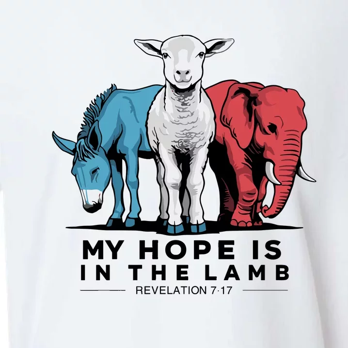 My Hope Is In The Lamb Sueded Cloud Jersey T-Shirt