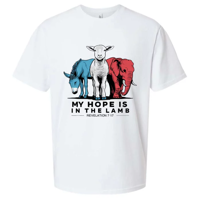 My Hope Is In The Lamb Sueded Cloud Jersey T-Shirt