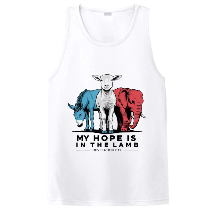 My Hope Is In The Lamb Performance Tank