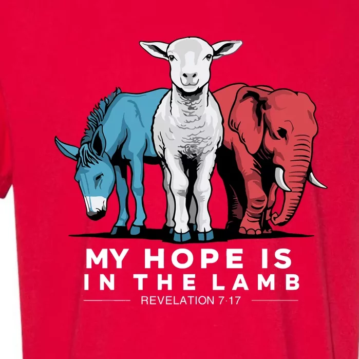 My Hope Is In The Lamb Garment-Dyed Heavyweight T-Shirt