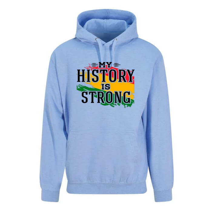 My History Is Strong For Black History Month Gift Unisex Surf Hoodie