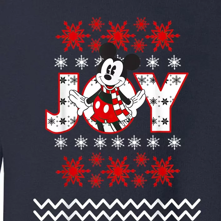 Mouse Holiday Joy Toddler Sweatshirt