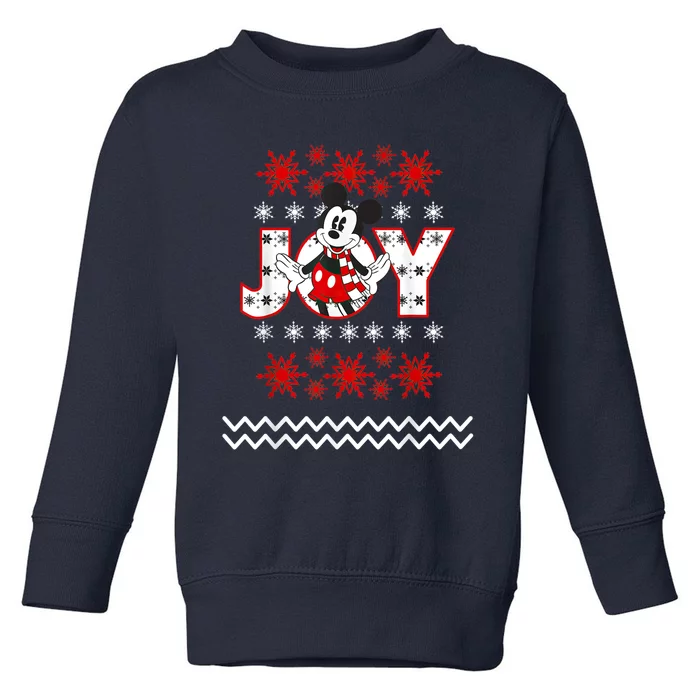 Mouse Holiday Joy Toddler Sweatshirt