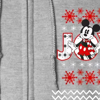 Mouse Holiday Joy Full Zip Hoodie