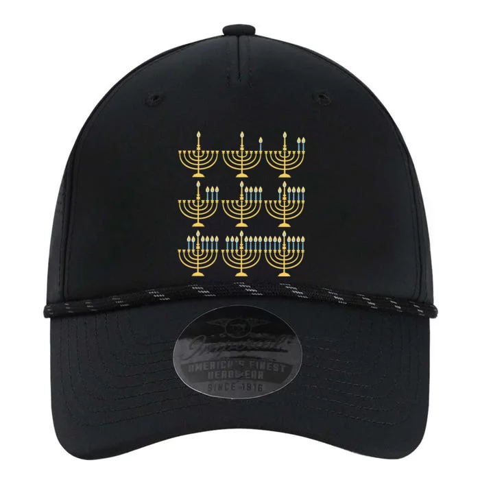 Menorah Hanukkah Jewish Christmas Holiday Season Performance The Dyno Cap