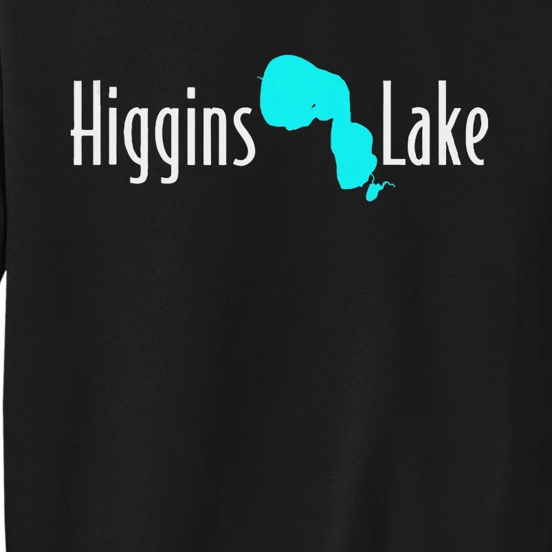 Minimalist Higgins Lake Michigan Nature Sweatshirt