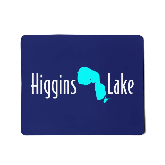 Minimalist Higgins Lake Michigan Mousepad