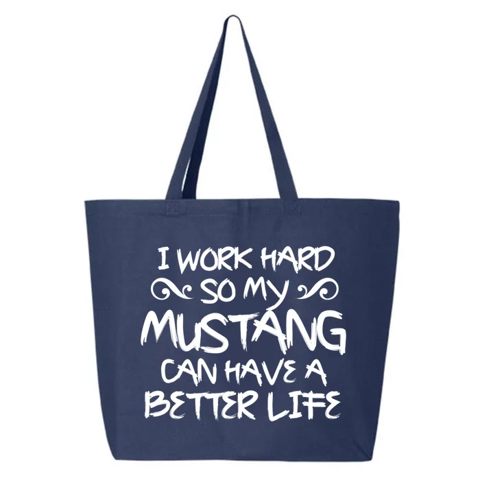 Mustang Horse Lover Gift 25L Jumbo Tote