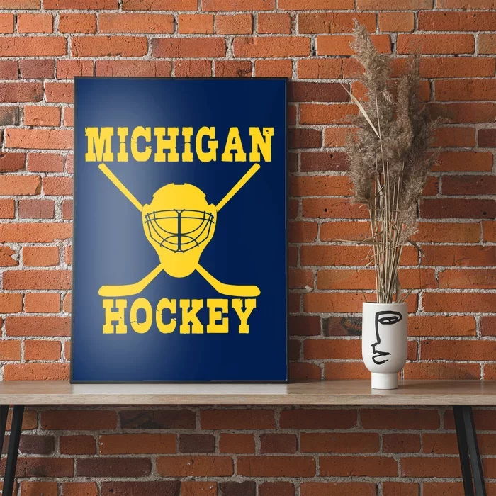 Michigan Hockey Poster