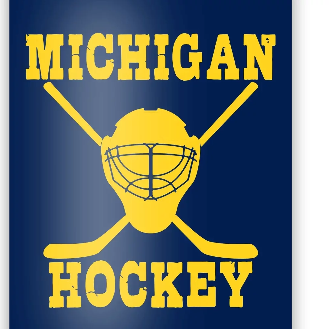 Michigan Hockey Poster