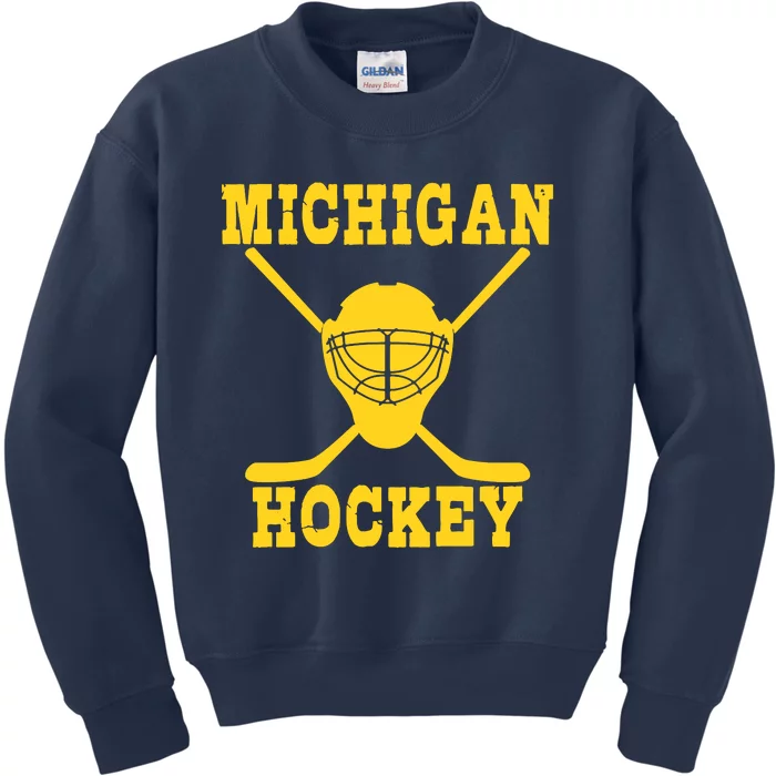 Michigan Hockey Kids Sweatshirt