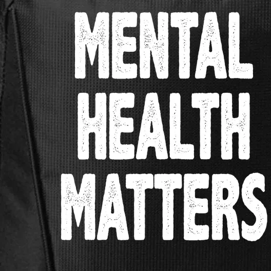 Mental Health Matters Awareness City Backpack