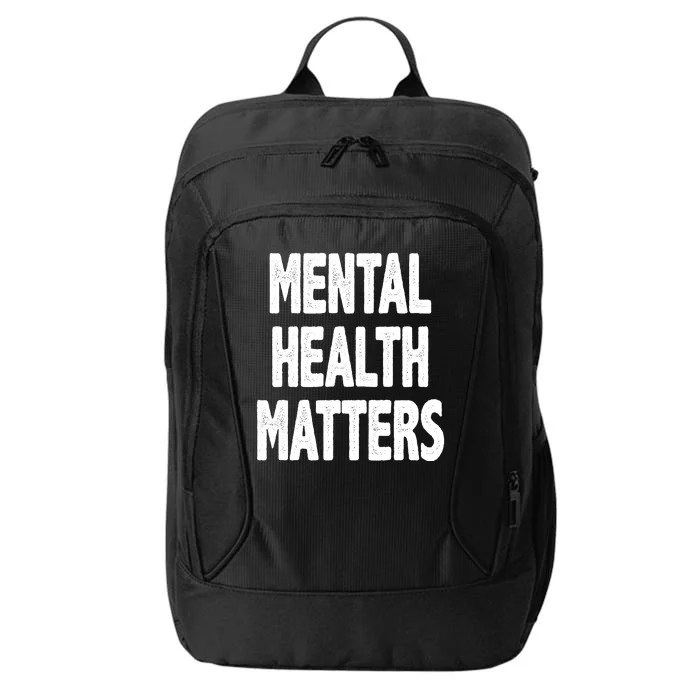 Mental Health Matters Awareness City Backpack