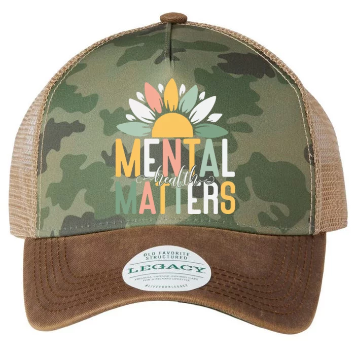 Mental Health Matters End The Stigma Legacy Tie Dye Trucker Hat