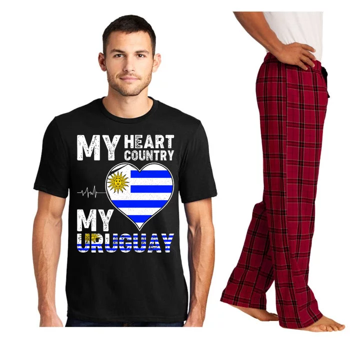 My Heart My Uruguay Pajama Set