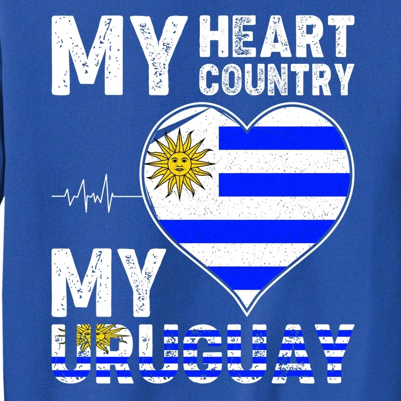 My Heart My Uruguay Tall Sweatshirt