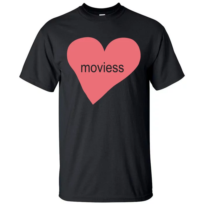 Moviess Heart Tall T-Shirt