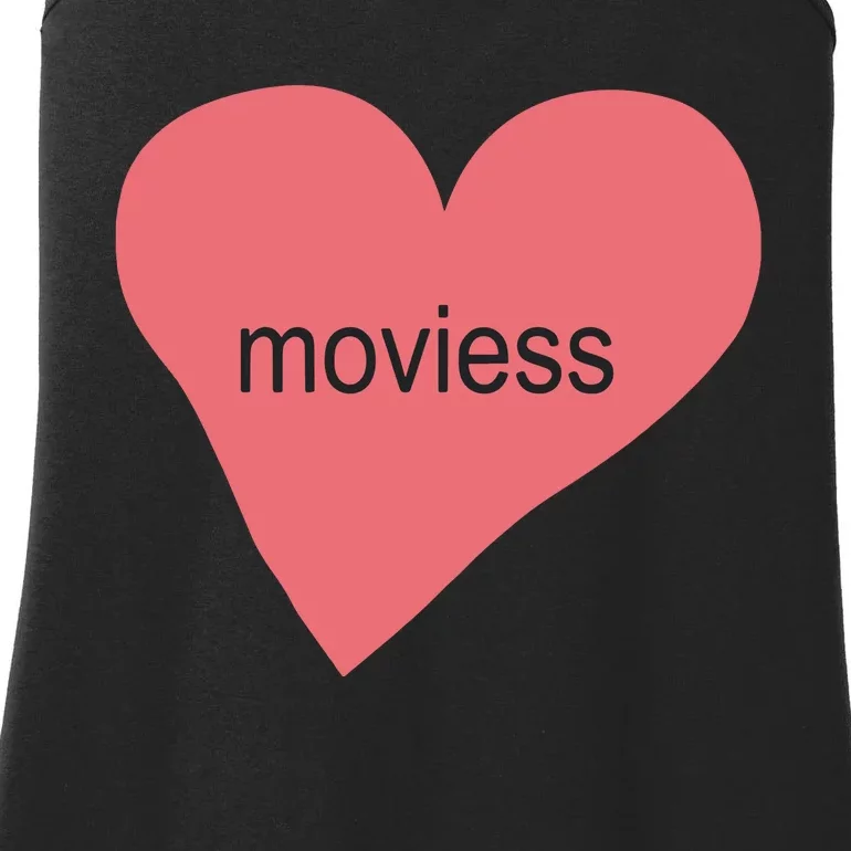 Moviess Heart Ladies Essential Tank