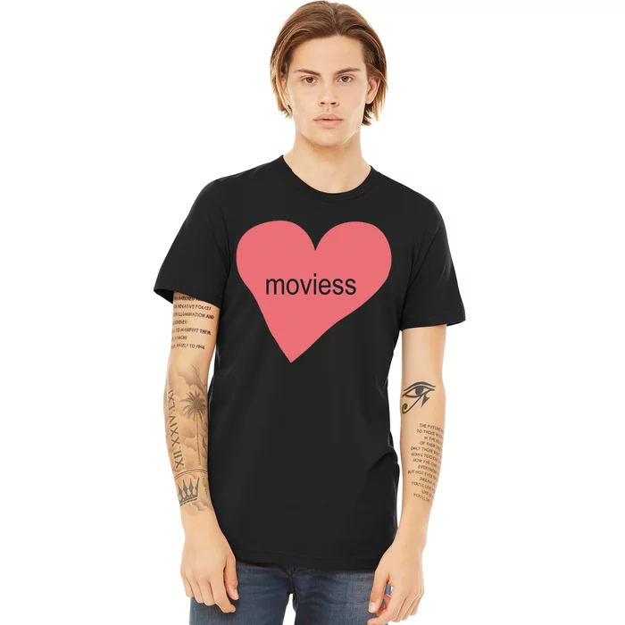 Moviess Heart Premium T-Shirt