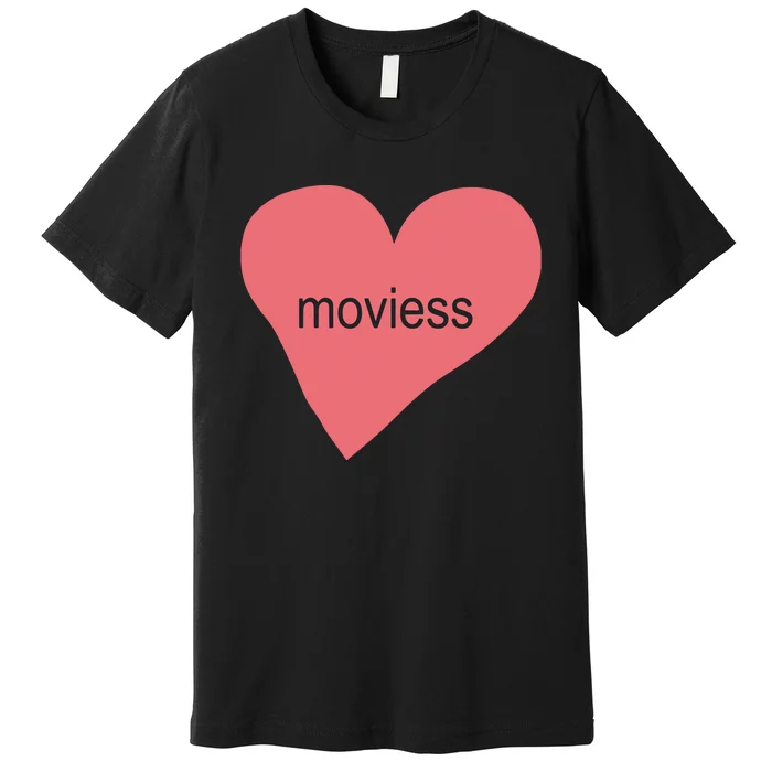 Moviess Heart Premium T-Shirt