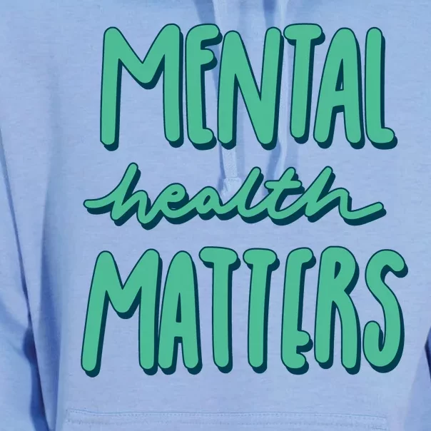 Mental Health Matters Awareness Month Unisex Surf Hoodie