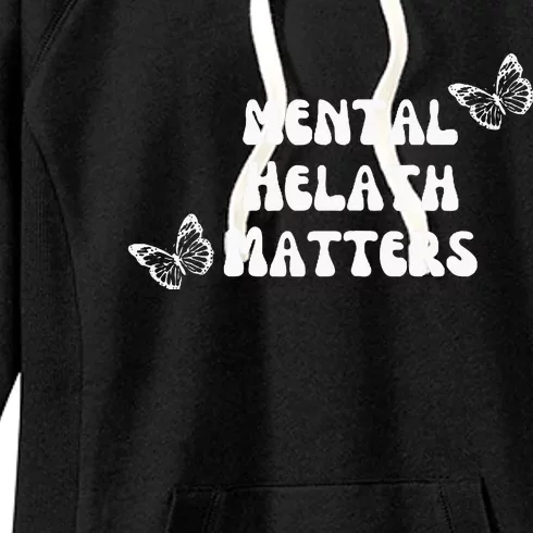 Mental Health Matters Women's Fleece Hoodie