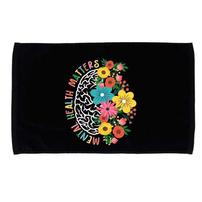 Mental Health Matters Flowering Mind Microfiber Hand Towel