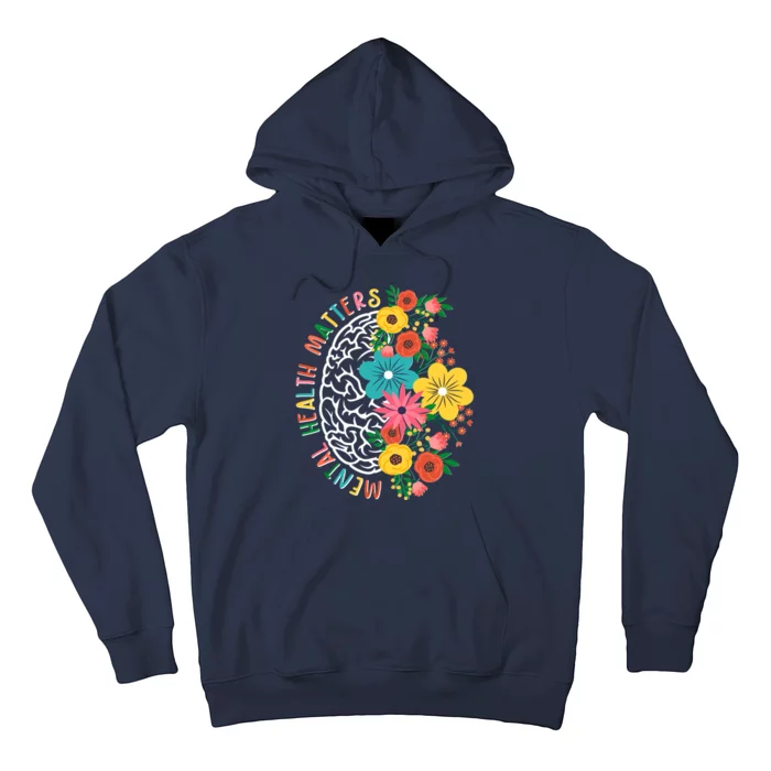 Mental Health Matters Flowering Mind Hoodie