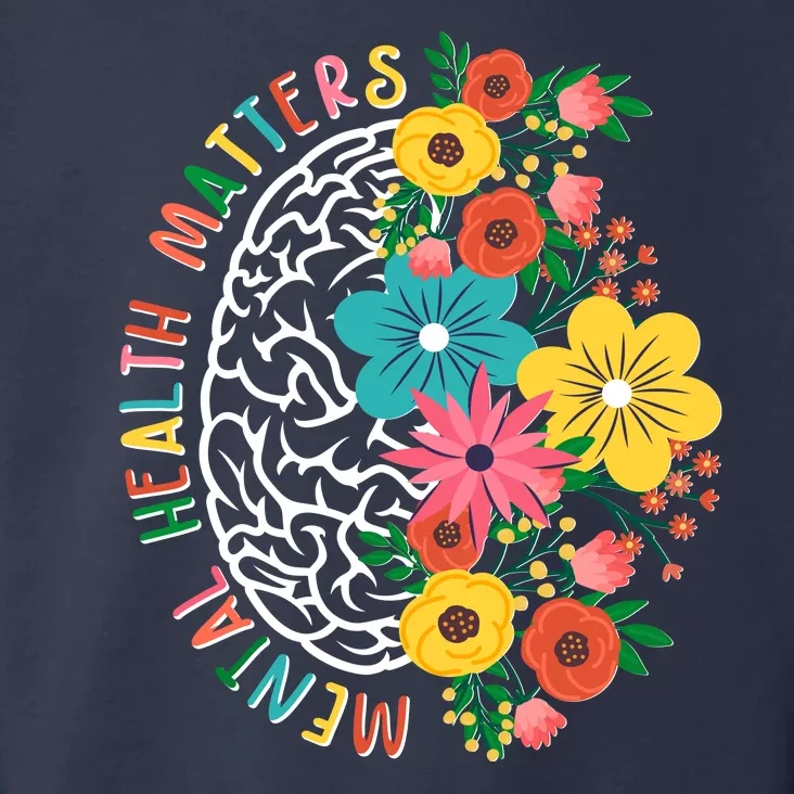 Mental Health Matters Flowering Mind Toddler Hoodie