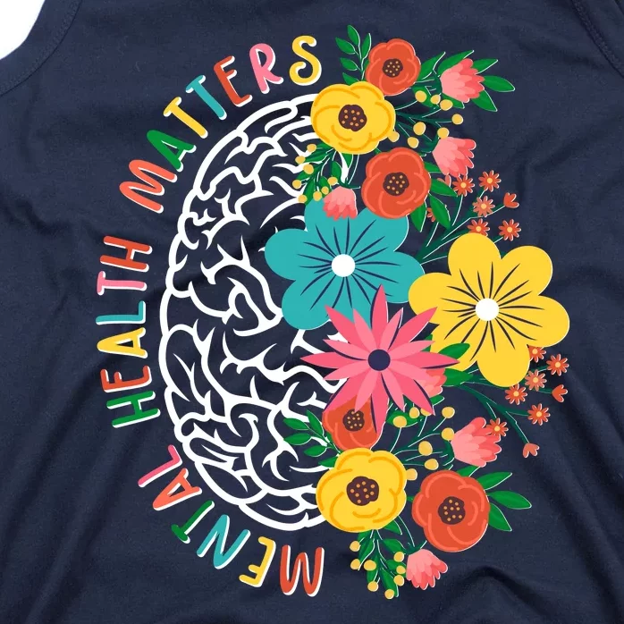 Mental Health Matters Flowering Mind Tank Top