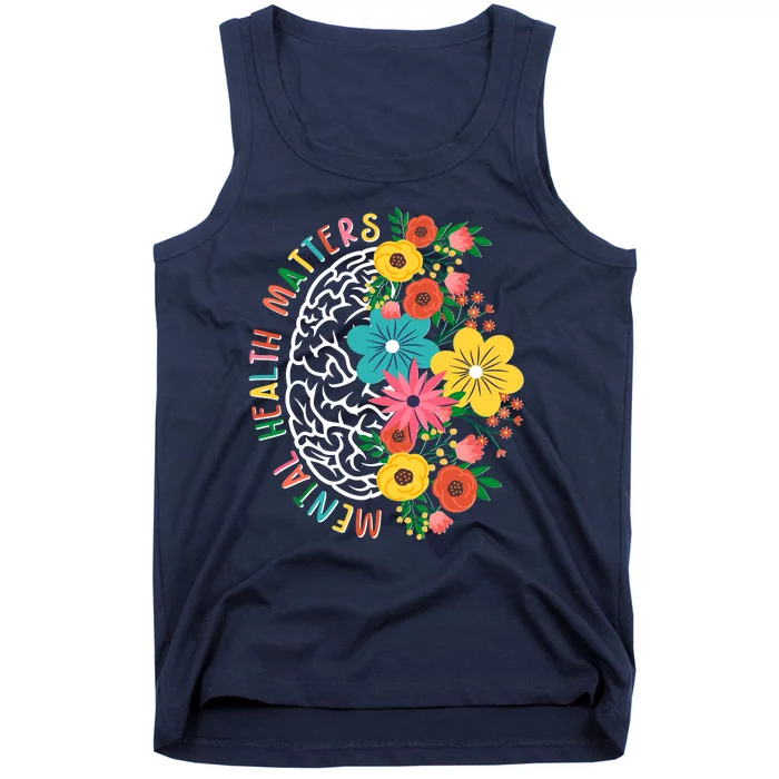 Mental Health Matters Flowering Mind Tank Top