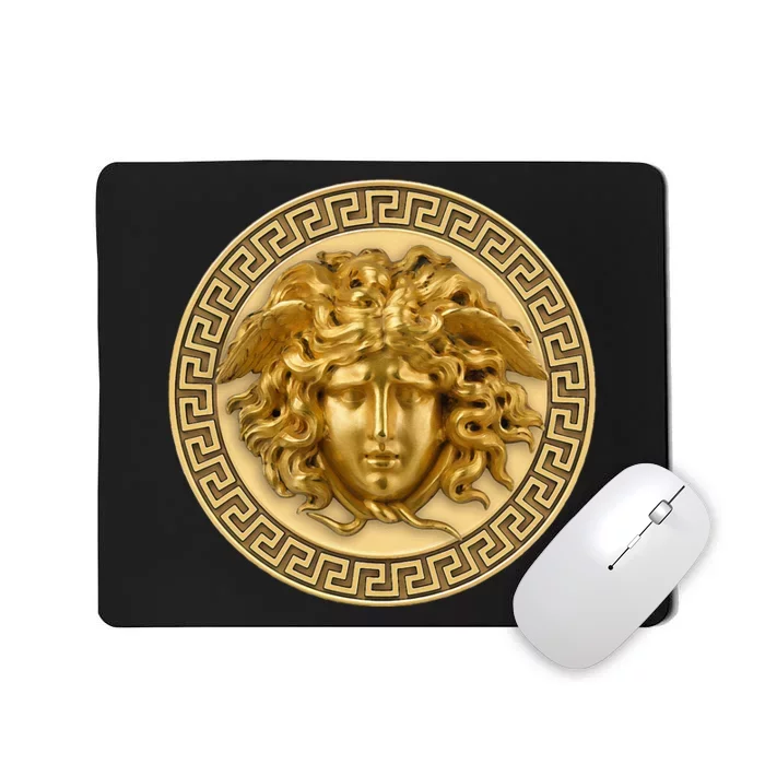 Medusa Head Myth Gorgon Snake Hair Greek Mythology Mousepad