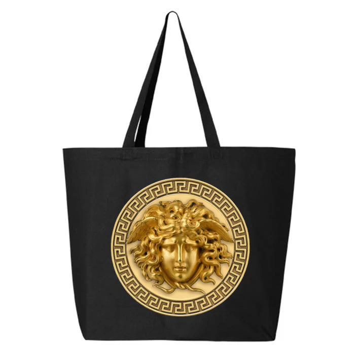 Medusa Head Myth Gorgon Snake Hair Greek Mythology 25L Jumbo Tote