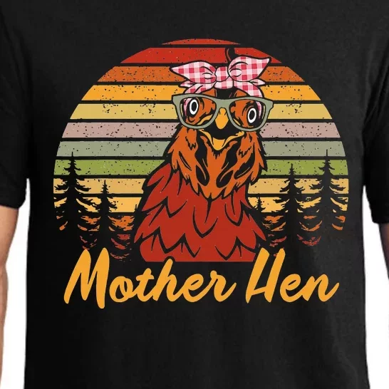 Mother Hen Mother's Day tee Pajama Set