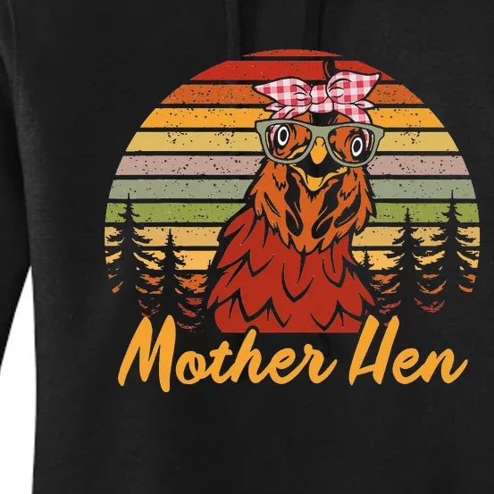 Mother Hen Mother's Day tee Women's Pullover Hoodie