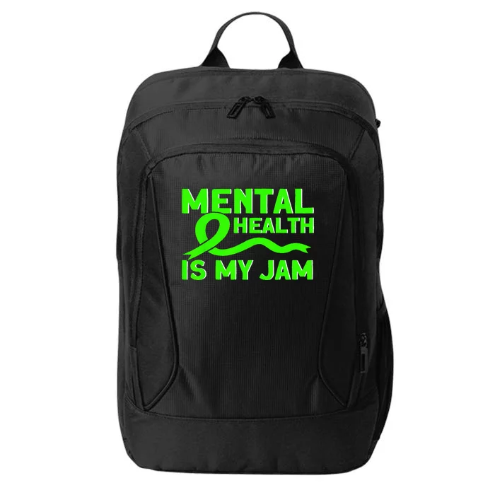 Mental Health My Jam Mental Health Awareness City Backpack