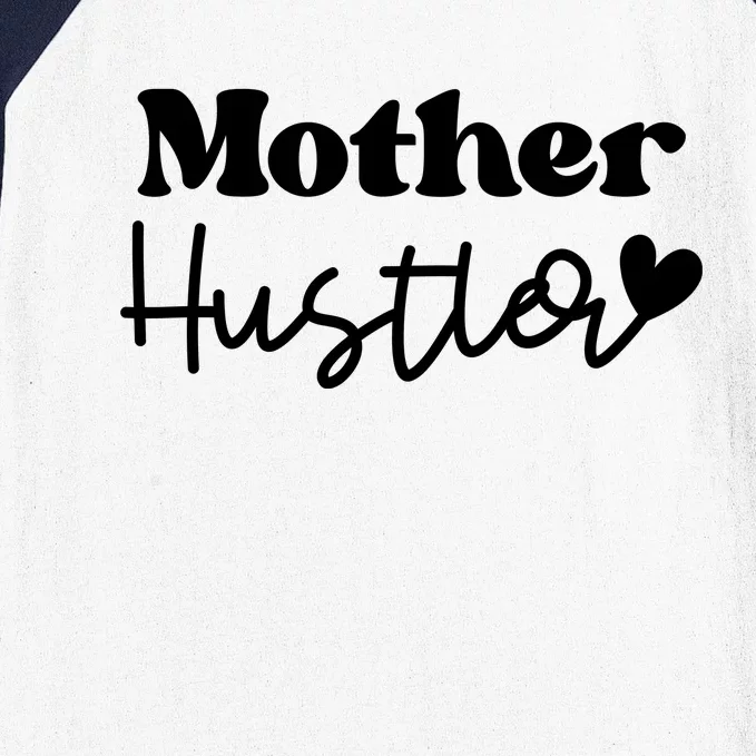 Mother Hustler Baseball Sleeve Shirt