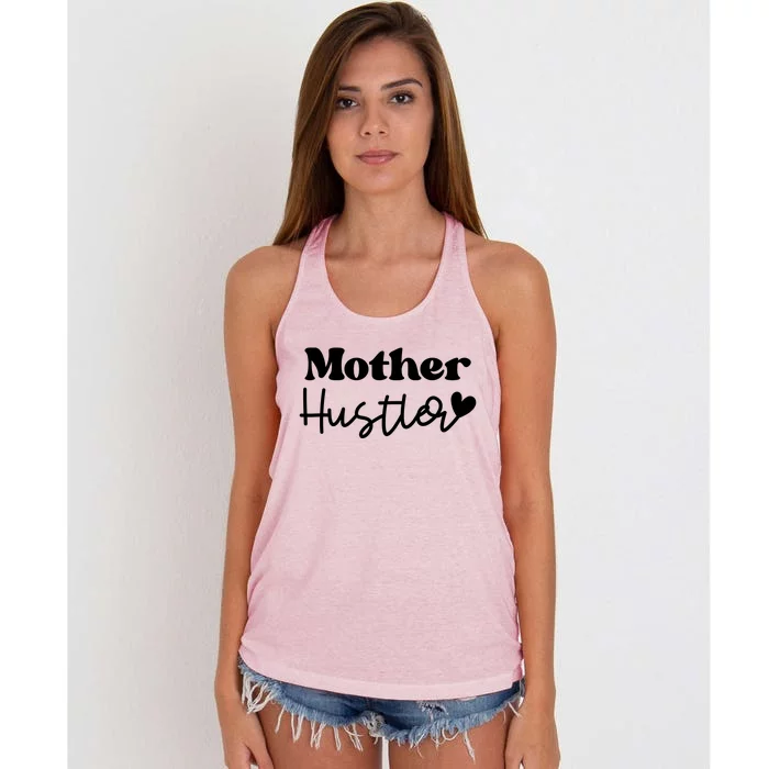 Mother Hustler Women's Knotted Racerback Tank