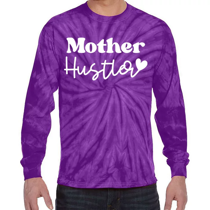 Mother Hustler Tie-Dye Long Sleeve Shirt