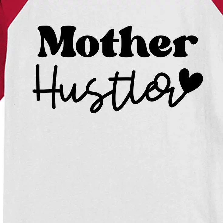 Mother Hustler Kids Colorblock Raglan Jersey