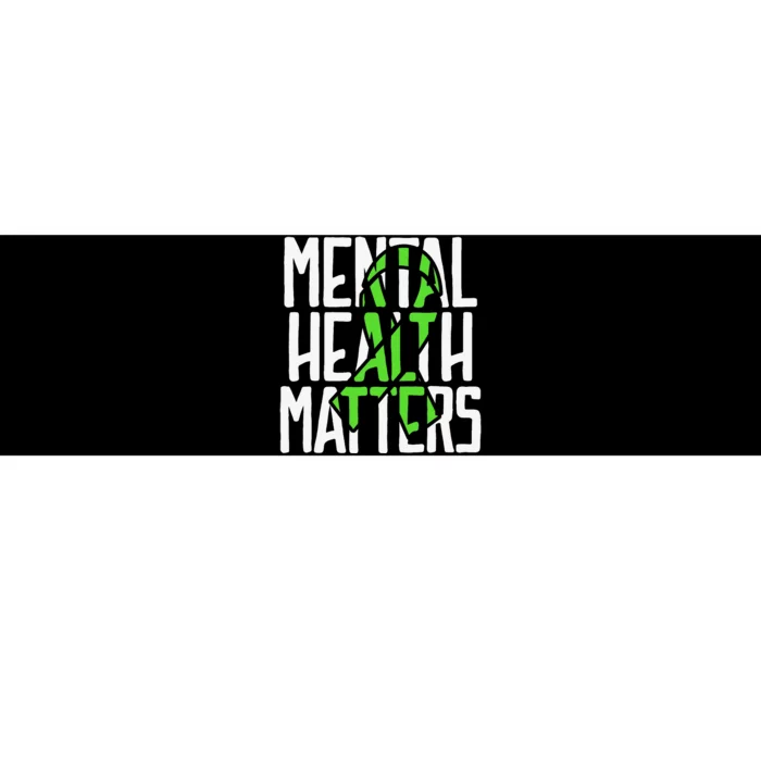 Mental Health Matters Fight Stigma Mental Health Awareness Bumper Sticker