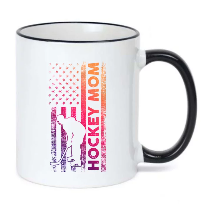 Mother Hockey Mom Meaningful Gift Black Color Changing Mug