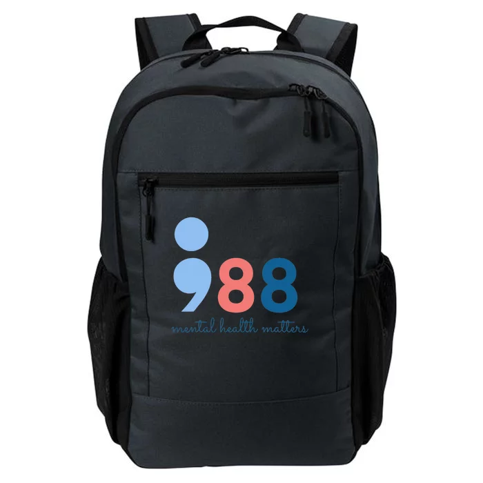 Mental Health Matters 988 Suicide Prevention Awareness Daily Commute Backpack