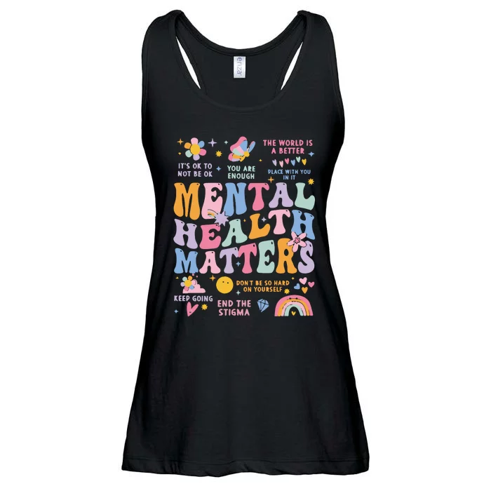 Mental Health Matters Ladies Essential Flowy Tank